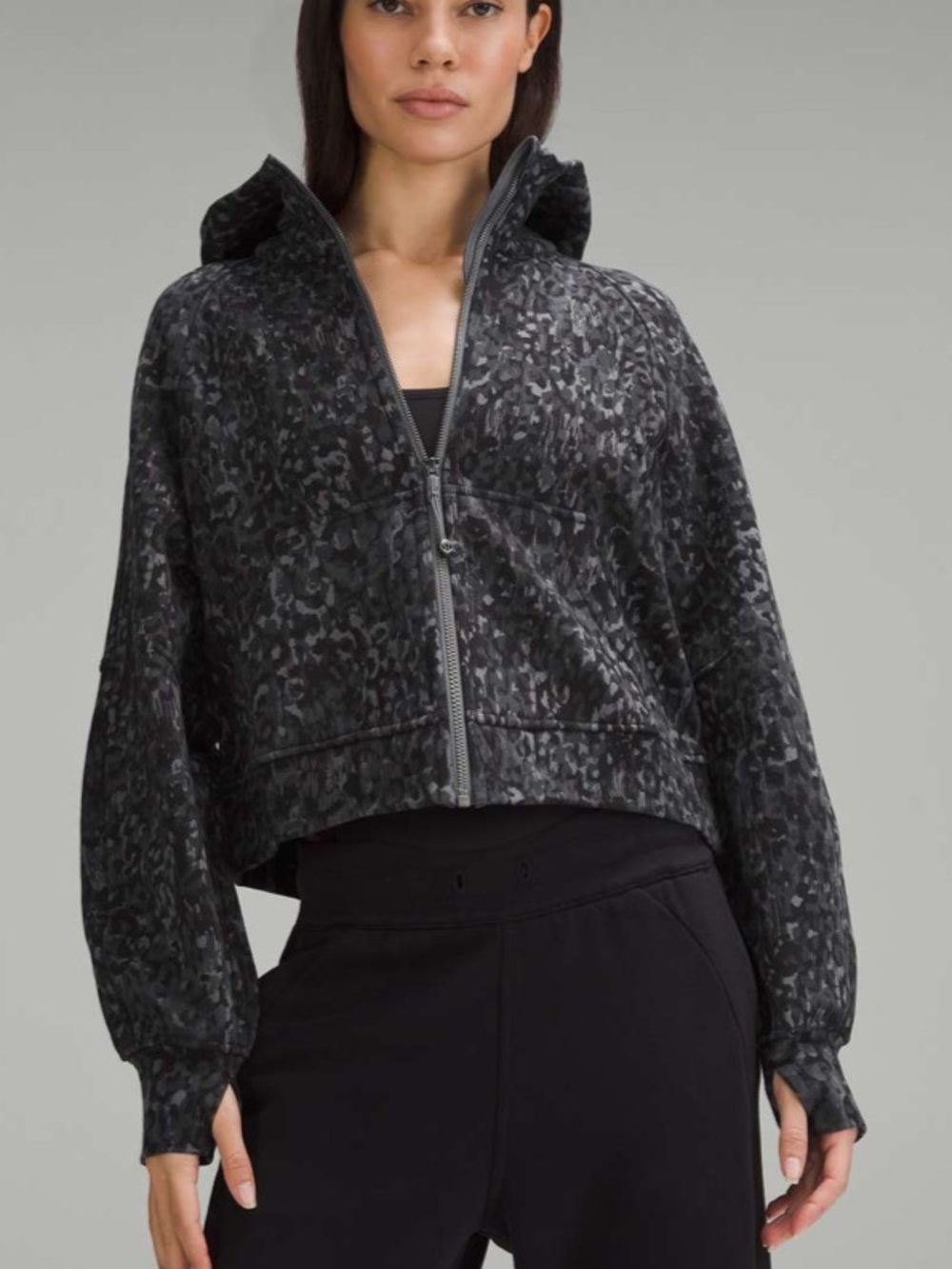 Scuba Oversized Full-Zip Hoodie